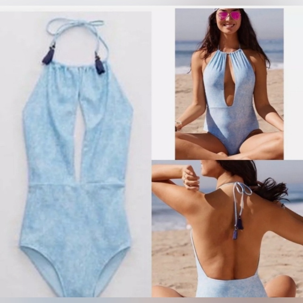 Aerie Sky Blue Soft Top
